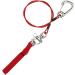 VGEBY Freediving Lanyard Safety Rope 316 Pro Stainless Steel Clip with Dive Wristband - Red - Buy Online on GoSupps.com