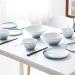 Ceramic Tableware Bowl/Spoon/Plate Simple Yunhai Series Tableware Set 18 Pieces-Family Gathering and Kitchen Restaurant - Buy Online on GoSupps.com