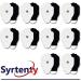 Syrtenty Snap TENS Unit Replacement Pads - Pack of 20 Reusable Electrodes for Electrotherapy | Up to 60 Uses | International Shipping Available - Buy Online on GoSupps.com
