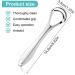 Buy Weddhuis 2 PCs Tongue Cleaner - Double Scraping Metal Tool for Bad Breath & Oral Hygiene | Effective Tongue Scraper for Adults - Fast International Shipping - Buy Online on GoSupps.com