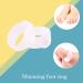Koulate Slimming Foot Ring - Health Silicone Magnetic Toe Rings for Body Slimming - 10 Pairs - Shop Now! - Buy Online on GoSupps.com