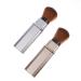 RN BEAUTY Retractable Kabuki Makeup Brushes - Golden | Professional Mineral Blending Buffing Brush with Cover - Buy Online on GoSupps.com