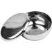 Stainless Steel Epilier Shaving Soap Peel - Natural Men s Razor Tool | Silver | Perfect for Cleaning Foam - Buy Online on GoSupps.com