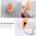 Healifty 4 Pcs Silicone Earrings Ear Piercing Jewelry Set - Soft Ear Models for Piercing Simulation - Human Body Ear Models - Assorted Colors - Buy Online on GoSupps.com