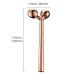 Buy Tekson Face Roller - Rose Gold Facial Metal Massager | Best Facial Massage Tool for Glowing Skin - Buy Online on GoSupps.com