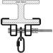 SELEWARE Heavy Duty Steel Beam Clamp | Heavy Bag Mount & Punching Bag Hanger for Boxing, Muay Thai, MMA Training | Includes Carabiner - Buy Online on GoSupps.com