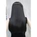 Buy BGHJUE Fringed Tassel High-Temperature Silk Long Black Straight Hair Wig - Natural Look | International Shipping Available - Buy Online on GoSupps.com
