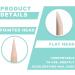 FEZF 100 Orange Wood Nail Skin Sticks - Precision Manicure & Pedicure Tools for Cuticle Care & Decoration Application - Buy Online on GoSupps.com