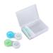 JECOMPRIS Contact Lens Case Lens Case 2pcs Lens Case Lens Double Boxes Lovely Double Boxes Pretty Lens Storage