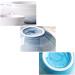 White Ceramics Bowl Tableware Rice Bowl Noodle Bowl Nordic Salad Bowl Simple Soup Bowl 2 Colors 2 Sizes Optional Kitchenware (Color : Blue Size : 17.2x7.2cm) 17.2x7.2cm Blue - Buy Online on GoSupps.com