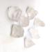 Natural Crystals and Stones 3pc Natrual Clear Quartz Crystal Raw Rock Polishing Stone for Reiki for Decoration kaixun