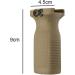 Seuly Universal Vertical Front Handle - Ergonomic Angled Nylon AFG1 for 20mm Picatinny Rail System | Best Handle Accessories for Optimal Performance - Buy Online on GoSupps.com