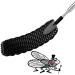 Extendable Fly Swatter -4 Pcs Plastic Telescopic Stainless Steel Rod Flapper Mosquito Bug Swatter - Buy Online on GoSupps.com