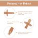 Vicloon Teething Toys for Baby 2pcs Teether Toy Silicone Baby Teether with Suction Cup Baby Teething Toy with 2 Anti-Lost Chain Teething Ring for 2 Months Above Infant Sore Gums Pain Relief(Brown) S-Suckers brown - Buy Online on GoSupps.com