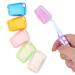 YM 15 Pack toothbrush head lid anti-dust antibacterial toothbrush protection cover toothbrush protective cap for at home and travel mixed color toothbrush protective cap toothbrush cover