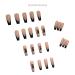 RikView Dragon Design Long Coffin Fake Nails - Black Acrylic Nails - Buy Online on GoSupps.com