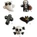 Limtula Harajuku Style Punk Skull/Wing/Hairpin for Woman Cute Style Charm Hair Clip Aesthetics Halloween Hair Decors 5 skull hair clips - Buy Online on GoSupps.com