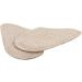 Shoe Heel GEL Shock Absorption Protectors for Women - Comfort for Heel Spurs & Cracked Heels (Flannel Apricot Large - Buy Online on GoSupps.com
