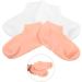 minkissy 4 Pairs Exfoliating Moisturizing Socks Cosmetic Moisturizing Socks Feet Care Socks Lotion Gloves Foot Covers Foot Spa Socks Moisture Socks Sleep Socks Miss Girl Sebs Socks - Buy Online on GoSupps.com