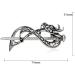 Norse Celtic Wedding Hair Accessories-Viking Antique Silver Dragon Hair Sticks Hairpin Viking Hair Slide Hairpins Men Clips Hair Jewelry Gifts Celtics Knot Hair Barrette for Women - Buy Online on GoSupps.com
