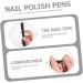 LALAFINA Liner Pen Nail Polish Nail Drawing Pen Nail Pen Nail Set Tool Nail Polish Drawing Pen Manicure Drawing Tool Manicure Abs Paint Pen Black Manicure Dotting Pen 14X1X1CM Black - Buy Online on GoSupps.com