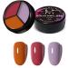 Hot Nail Manicure for DIY Drawing Soak Off Gel Three-color Solid Canned Gel Pre Gel Painting Gel(06) Style06 - Buy Online on GoSupps.com
