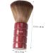 FOMIYES Dusters for Cleaning Hair Cutting Brush Neck Duster Face Duster Neck Brush Broken Hair Hairdressing Tool Wooden M Red - Buy Online on GoSupps.com