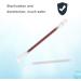 Cotton Stick 50 Pcs Disposable Double Headed Iodine Disinfectant Cotton Swab Makeup Stick Cotton Swabs Wooden Stick Cotton Tips Cotton Tipped Applicator - Buy Online on GoSupps.com