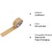 ECOAND Brown Kraft Paper Tape 2 x 43 Yards Writable Non-Coated Surface for Masking Sealing and Packaging Use Eco-Friendly and Recyclable Easy-to-Tear (Non-Printed) - Buy Online on GoSupps.com