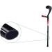 Forearm Crutches Adjustable Lightweight Adult Forearm Crutches Height-Adjustable Crutches with Rubber feet are Safe Lightweight Arm Crutch Prosperous - Buy Online on GoSupps.com