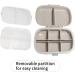 8 Compartments Pill Organizer | Weekly Medicine Case & Travel Holder | Beige Pill Box for Easy Medication Management - Buy Online on GoSupps.com