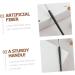 DRESSOOS 2pcs Eyebrow Brush Flat Makeup Brush Eyeliner Brush Slanted Angled Brush Thin Eyeliner Brush Wood - Buy Online on GoSupps.com