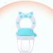 2-Piece Soft Silicone Pacifier & Feeder Set - Promote Hand & Mouth Coordination | Safe for Baby | International Shipping - Buy Online on GoSupps.com