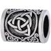 Yahpetes 2 Pcs Celtic Knots Triquetra Viking Beard Beads Set - Norse Rune Metal Rings - 0.59X0.47 Inches - Buy Online on GoSupps.com