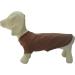 Lovelonglong Pet Clothing Dog Costumes Dachshund Clothes Blank T-Shirt Tee Shirts for Dachshund Dogs Corgi 100% Cotton Coffee D-XL D-XL (for Dachshund -30lbs) Coffee - Buy Online on GoSupps.com