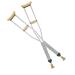 Medical Underarm Crutches Adjustable Crutches for Adults Aluminum Alloy Crutches with Underarm Pads and Handle Pads Height 5' 8''-6' 4'' 1 Pair (Size : 150cm/60inch) Anniversary Independence