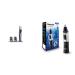 Panasonic Body-Trimmer ER-GK60 with 3 attachments electric razor for men skin-friendly wet and dry shave & nose/ear harochne creeper ER-GN-30K with battery operation Bundle with noses/ear harochlers