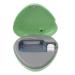 LEYT Toothbrush Sanitizer Cover Efficient Cleaning Portable Easy Operation Toothbrush Sanitizer Case Small Size for Travel Home Office (Green)