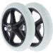 Castors 2 PCS Wheelchair Caster Wheel - Solid Tires Front Wheel for Wheelchairs - 7 Inch 5/16 Bearing - Anti-wear Non-Slip - Buy Online on GoSupps.com
