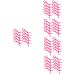 Baluue 50 Pcs Perm Tools Hair Crimper Curling Wand Hair Rollers Hair Curler Crimper Hair Tool 15.00X0.60X0.60CMx5pcs Rosyx5pcs