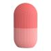 Ice Face Roller Beauty Ice Cube Roller Massager Reusable Skin Care Tools for Face Eyes Puffiness Brighten and Tighten Skin Pink..