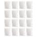 Lurrose transparent disposable paraffin foot inserts made of plastic for pedicure hot spa wax treatment thermal paraffin wax therapy foot protection inserts 100 pieces