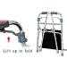Elderly Walkers Seniors Canes Adjustable Armrests Disabled Children Without Wheels for The Elderly (Aluminum Alloy) Interesting - Buy Online on GoSupps.com