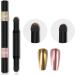 RoseFlower 6pcs Double Head Chrome Mirror Effect Nail Powder Pen - 12 Colors Glitter & Manicure Tool #4 - Buy Online on GoSupps.com