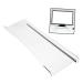 Buy Hemoblo 2-Piece Acrylic Keyboard Rest - Aesthetic Desk & Gaming Accessories | Slipproof Transparent Presentation Stand - 43x14cm - Buy Online on GoSupps.com