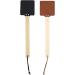 Fly Swatter Fly Swat Fly Swatter Hand 2pcs Pu Fly Swat with Wood Hand Simple Rustic Fly Squatters Manual Fly Bat with Hanging Rope for Indoor Outdoor Mosquito Control 17.40x5.12x4.53 Inch - Buy Online on GoSupps.com