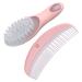 SUPVOX Baby Hair Brush and Comb Set | Scalp Grooming Massager for Newborns Infants - Pink - Buy Online on GoSupps.com