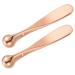 6pi ces Outils De Soin Yeux De Zinc B tons De Pour Yeux Avec Spatule Masseur Pour Poches Rose