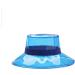 Clear Waterproof Bucket Hat Women Sun Visor | Transparent Plastic Wide Brim Rain Cap Fashion | Black One Size - Buy Online on GoSupps.com
