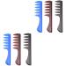 minkissy 6 Pcs Head Massage Comb Fork Comb Hair Comb Hairdressing Accessories Hair Spary Comb Big Back Man Hairdressing Tool Mx2pcs As Shownx2pcs